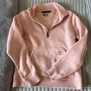 Quarter zip Carhartt sweatshirt